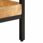 vidaXL Table d'appoint Marron 45 x 45 x 45 cm Bois de mangue massif