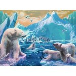 Puzzle 300 p xxl - au royaume des ours polaires