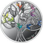 Monnaie TREE OF ART Argent 1$ Niue 2026 (PRÉCOMMANDE)