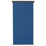 vidaXL Auvent latéral de balcon 125x250 cm Bleu