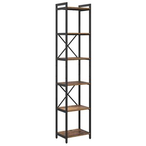 vidaXL Étagère Bois ancien 40 x 30 x 189 5 cm Bois d'ingénierie