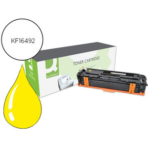 Q-connect toner laser - compatible HP CF212A - Jaune - 1800p
