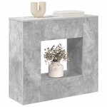 vidaXL Gris Béton 82 x 29 x 74 cm