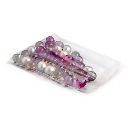 Sachet plastique liassé transparent haute brillance 30x35 cm (lot de 1000)