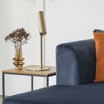 House Nordic Table latérale Avery Chêne et noir