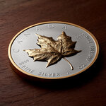 Monnaie en argent 20 dollars g 31.1 (1 oz) millésime 2023 maple leaf