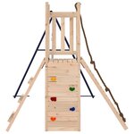 vidaXL Aire de jeux d'extérieur bois de pin massif