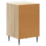 vidaXL Cabinet de chevet avec tiroir Chêne Sonoma 43 x 41 x 68 cm
