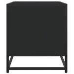 vidaXL Meuble TV noir 270x40x46 cm bois d'ingénierie