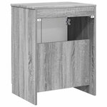 vidaXL Armoire de salle de bain Sonoma gris 54 x 41 x 70 cm