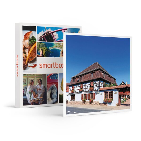 SMARTBOX - Coffret Cadeau 2 jours d'exception près de Strasbourg en hôtel 4* avec dîner en restaurant primé et accès à l'espace détente -  Séjour