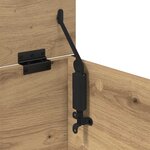 vidaXL Table basse Chêne artisanal 91 x 55 x 32 cm Bois d'ingénierie