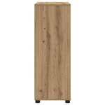 vidaXL Cabinet de salle de bain Chêne artisanal 72 5 x 36 5 x 100 cm