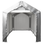 vidaXL Tente de rangement 180x300 cm Acier Gris