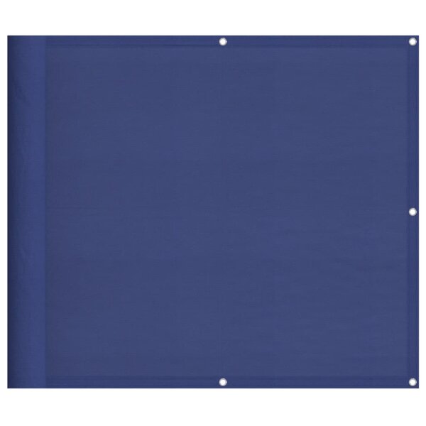 vidaXL Écran de balcon bleu 90x700 cm 100  polyester oxford
