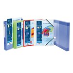 Chemise À Élastiques 3 Rabats Polypropylène Translucide Krea Cover - A4 - Incolore - X 25 - Exacompta