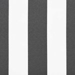 vidaXL Auvent rétractable anthracite et blanc 4x3 m tissu et aluminium