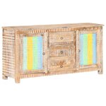 vidaXL Buffet 151x40x75 cm Bois d'acacia brut