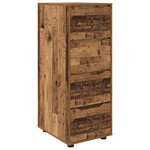 vidaXL Armoire de rangement Bois Ancien 40 x 48 x 105 cm