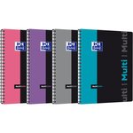 cahier étudiant Multinotes A4+ 160 pages 90g Seyes coloris aléatoire OXFORD