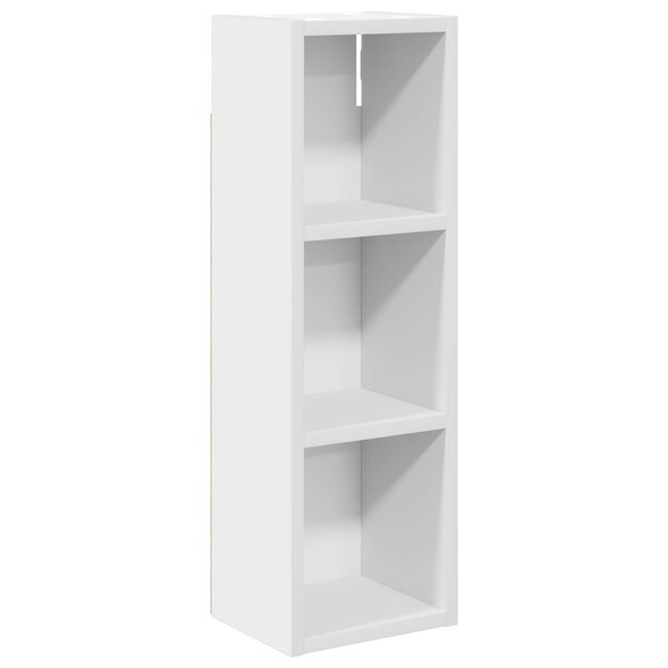 vidaXL Armoire murale de salle de bain Blanc 20 x 16 x 62 5 cm