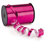 Lot de 2: bolduc pour emballage cadeau couleur rose effet miroir