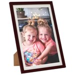 vidaXL Collage de cadres photo 3 Pièces pour mur Rouge foncé 59 4x84 cm