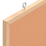 vidaXL Tableau en liège avec cadre bois de pin massif 40x30 cm