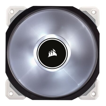 CORSAIR Ventilateur ML120 Pro - Diametre 120mm - LED Blanches - Single Pack (CO-9050041-WW)
