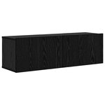 vidaXL Ensemble meuble TV avec étagère Autre avec stockage 8 Pièces Chêne noir