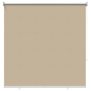 vidaXL Store roulant extérieur protection UV Beige Polyester