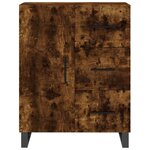 vidaXL Buffet chêne fumé 69 5x34x90 cm bois d'ingénierie