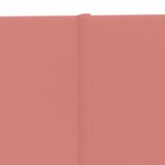 vidaXL Panneaux muraux 12 Pièces Rose 90x15 cm Velours 1 62 m²