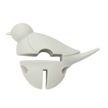 Repose cuillère Petit oiseau blanc 3 en 1 - Dexam