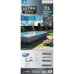 Intex Ensemble de piscine Ultra XTR Frame rectangulaire 732x366x132 cm