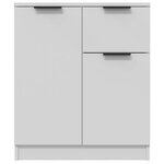 vidaXL Buffets 2 Pièces blanc 60x30x70 cm Bois d'ingénierie