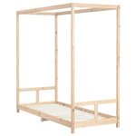 vidaXL Cadre de lit pour enfants 80x200 cm bois de pin massif