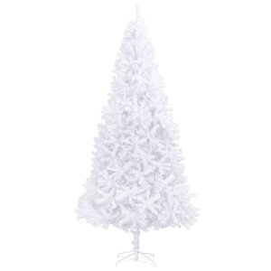 vidaXL Sapin de Noël artificiel 300 cm Blanc