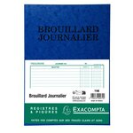 Piqûre 27x19 5cm Brouillard Journalier 40 Pages - X 10 - Exacompta