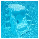 Tabouret de piscine blanc Vero