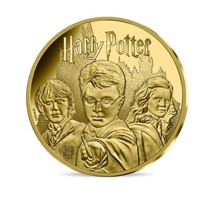 Monnaie de 500 € Or - Harry Potter 3 Sorciers - Millésime 2021