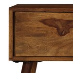 vidaXL Meuble TV 140x30x40 cm bois massif