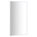 vidaXL Miroir Blanc 100x60 cm