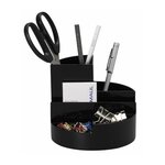 Organisateur de bureau rundbox 6 compartiments Noir MAUL