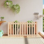 vidaXL Lit surélevé de jardin design de clôture 150x50x70cm pin massif