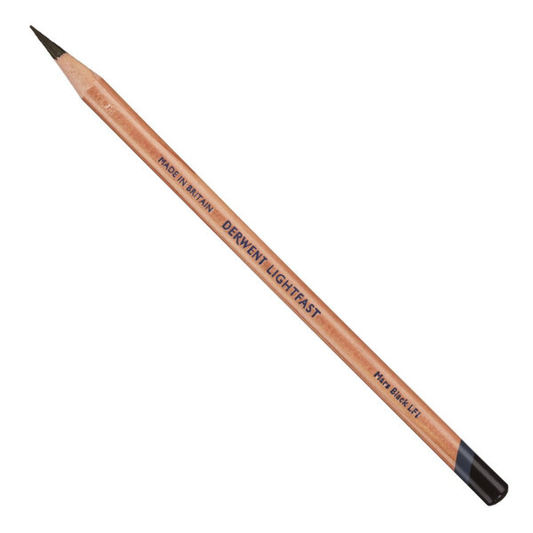 Crayon de couleur Derwent LightFast Noir de Mars