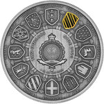 Monnaie SIR LANCELOT Camelot 1 Oz Argent 2$ Niue 2024 (PRÉCOMMANDE)