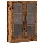 vidaXL Bibliothèque vieux bois 82 5x30 5x115 cm bois d'ingénierie