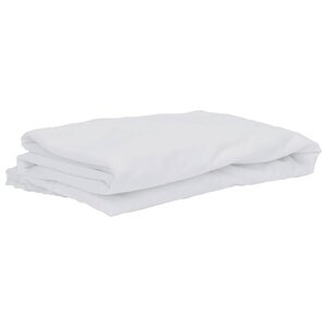 vidaXL Protège-matelas blanc 160x200 cm imperméable