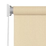 vidaXL Store roulant d'extérieur 220 x 140 cm Couleur crème